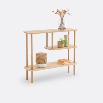 La Redoute Interieurs Asymetrische Console in massief eik, Crueso
