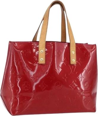 Louis Vuitton Pre-owned Handbags, female, Red, Size: ONE SIZE Pre-owned Vintage Patent Leather Hand Bag