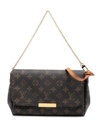 Louis Vuitton 2018 Monogram Favorite PM satchel - women - Leather/Fabric - One Size - Brown