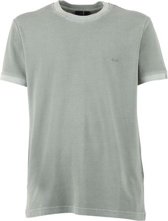Fay T Shirt Fay Piquet Tinto Frosted