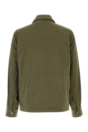 Moncler Mens Army Green Polyester Blend Raquille Jacket 825 Giubbini