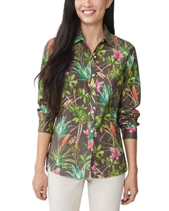 J.McLaughlin J.Mclaughlin Britt Silk-Blend Blouse
