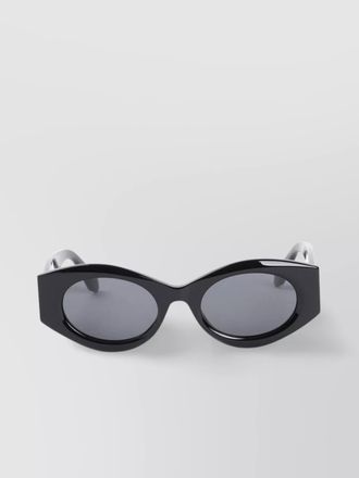 Alaia full rim oval frame sunglasses