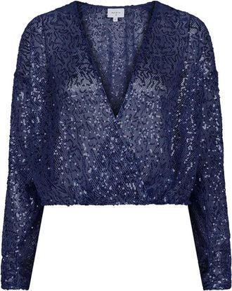 Dante6 Dames, Blouses & Shirts, Blauw, Maat: M
