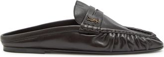 Saint Laurent Le Loafer 15 Leather Loafers - Brown - 38 (IT38 / UK5)
