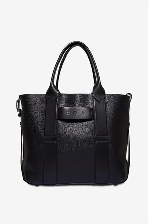 Hogan Shopper aus genarbtem Leder Shopping Hogan Script Medium