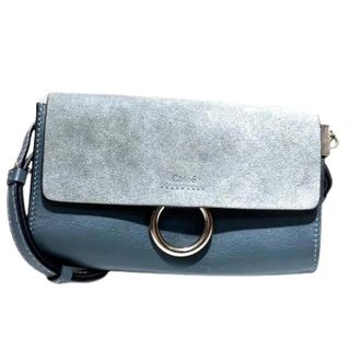 Chlo&eacute; Pre-owned Crossbody Tas - Dames - Pre-owned - Blauw - Maat: ONE Size Leer