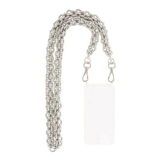 Alyx Bag Accessories, male, White, Size: ONE SIZE Oversized Chain Strap iPhone 13 Case
