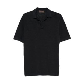 FILIPPO DE LAURENTIIS Polo Shirts, male, Blue, Size: 2XL Polo Skipper MC
