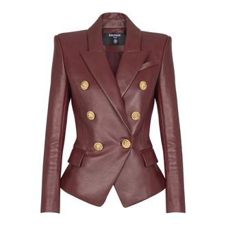 Balmain Mujer, Chaquetas, Rojo, Talla: 2XS