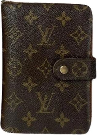 Louis Vuitton Pre-owned Wallets, female, Brown, Size: ONE SIZE Pre-owned Vintage Wallet