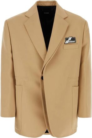 We11done Stijlvolle Anello Rugzak voor Dagelijks Gebruik - Heren - Blazers - Beige - XS - Jassen