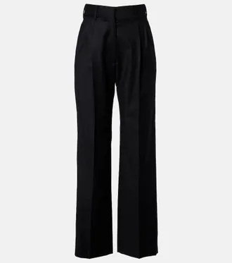 Blaz&eacute; Milano Blaz&eacute; Milano Fox wool straight pants