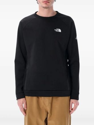The North Face logo-print sweatshirt - men - Polyester - S - Black