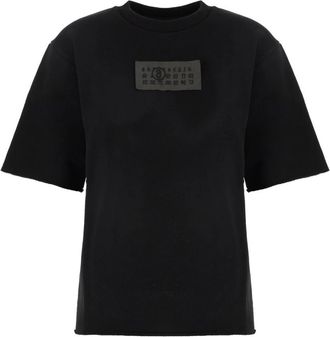 Maison Margiela T-Shirt - Dames - T-shirts - Zwart - M - Tops