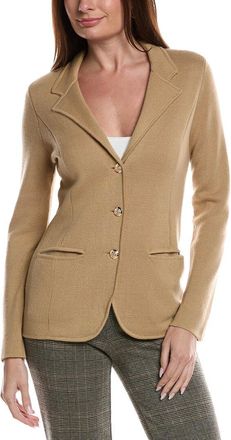 Bruno Magli Merino Wool-Blend Sweater Blazer