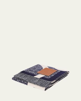 Loewe Anagram Throw Blanket