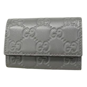 Gucci Pre-owned Accessories, male, Gray, Size: ONE SIZE Pre-owned Keycase