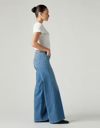 Levi's 318 Darkest Sky - Jeans modellanti a fondo ampio blu