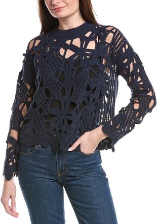 Johnny Was Wool & Cashmere-Blend Pullover