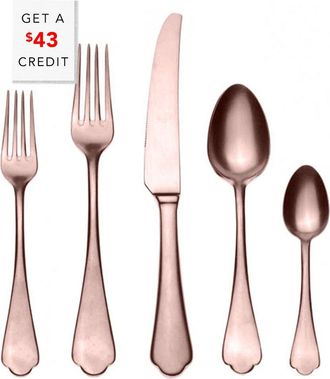 Mepra 20Pc Flatware Set With $43 Credit