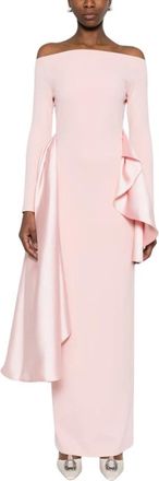 Solace London Gowns, female, Pink, Size: M Kiana Maxi Dress