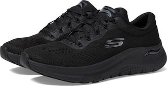 Skechers Arch Fit 2.0 - Big League Womens Shoes Black : 7.5 B - Medium
