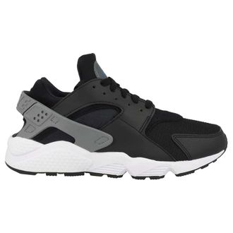 Nike Air Huarache J22 Textile Synthetic Unisex Low Top Trainers - Black Marina Smoke Grey White - Size:UK 11.5