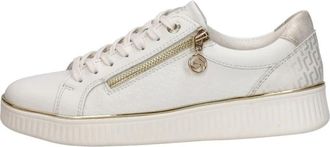 Remonte Veterschoenen Laag - Dames - Sneakers - Wit - 37 EU - Schoenen