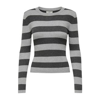 Jacqueline de Yong Jacqueline de Yong, Dames, Truien, Grijs, Maat: XL