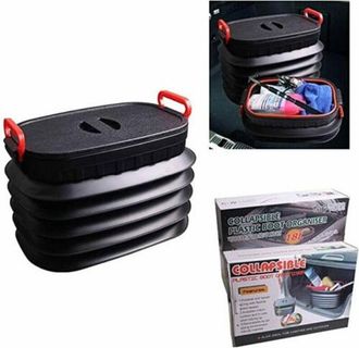 Trade Shop Trade Shop - Organizer Contenitore Box Porta Oggetti Per Auto Capacit&agrave; 18 Lt Campeggio