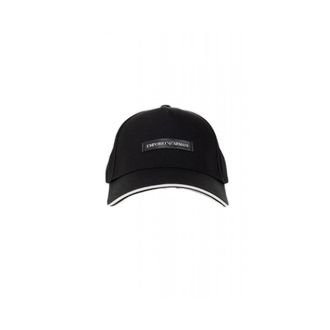 Emporio Armani Accessoires > Hoeden > Hoeden - unisex - Petten - Zwart - ONE Size - Accessoires