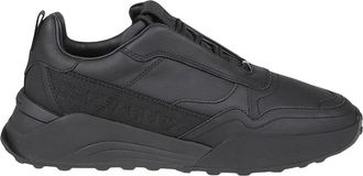 Dsquared2 Flow Veterschoenen Lage Top Sneakers - Heren - Sneakers - Zwart - 44 EU - Leer - Schoenen