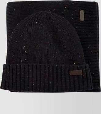 Barbour knitted scarf