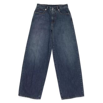 Nine In The Morning Loose-fit Jeans, female, Blue, Size: W25 Clear Blue Palazzo Jeans