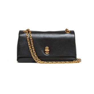 Marc Jacobs Shoulder Bags, female, Black, Size: ONE SIZE Dual Chain Mini Bag