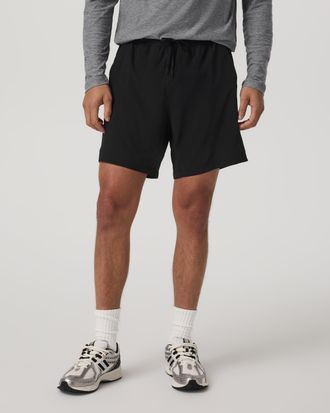 Vuori Clothing HardKore Shorts Lined 7 | Black | XS, Size Extra Small