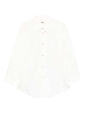 Khaite Goya button shirt - women - Organic Cotton - M - White