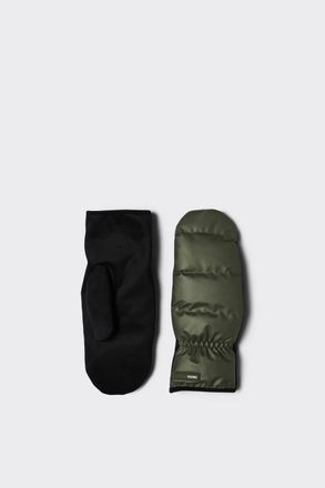 Rains Trekker Mittens In Evergreen