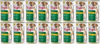 OEM Comida Para Perros Tropi 1250g Con Aves 16 Uds