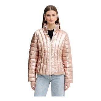 A|X Armani Exchange Dames, Jassen, Geel, Maat: S Leer