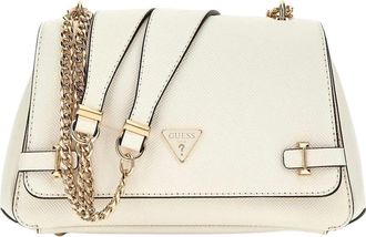 Guess Witte Crossbody Tas Rosalba - Dames - Schoudertassen - Wit - ONE Size - Tassen
