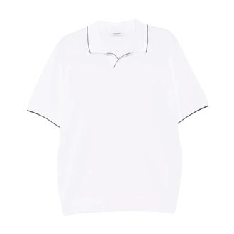 KANGRA Polo M-Manica P-Spirale - male - Kangra - Polo Shirts - White - XL - Tops