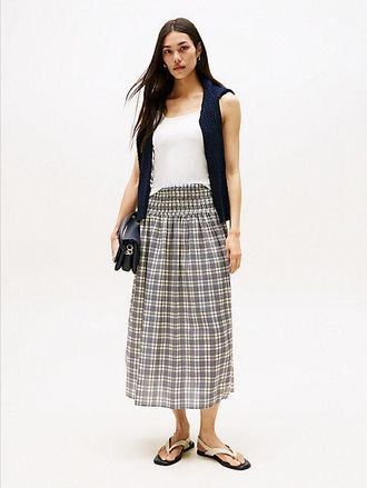 Tommy Hilfiger Maxi Fit And Flare Skirt