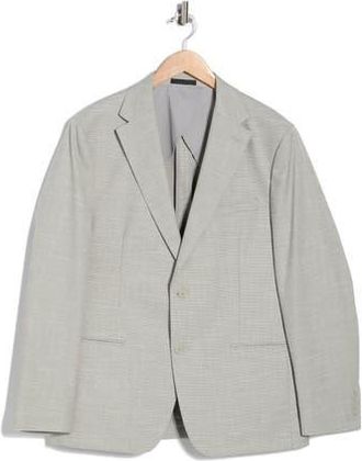 Calvin Klein Two-Button Sport Coat in Light Grey at Nordstrom Rack, Size 38