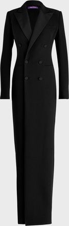 Ralph Lauren Collection Kristian Double-Breasted Evening Dress