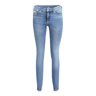 Calvin Klein Dames, Jeans, Blauw, Maat: W28 L32 Katoen