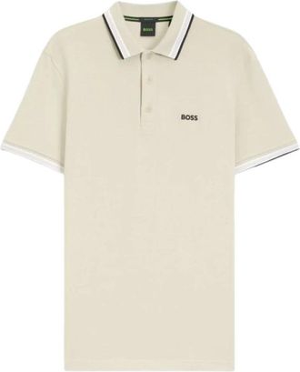 HUGO BOSS Paddy Polo - Heren - Polos - Beige - 4XL - Katoen - Tops