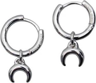 Marine Serre Bijoux - Dames - Oorbellen - Grijs - ONE Size - Accessoires