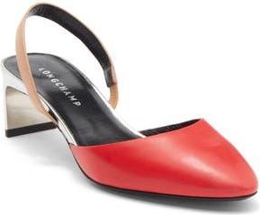 Longchamp Slingback Pump in Red Kiss at Nordstrom Rack, Size 6Us / 37Eu